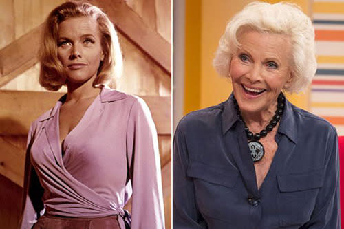 Honor Blackman as Pussy Galore in 
 Goldfinger (1964)