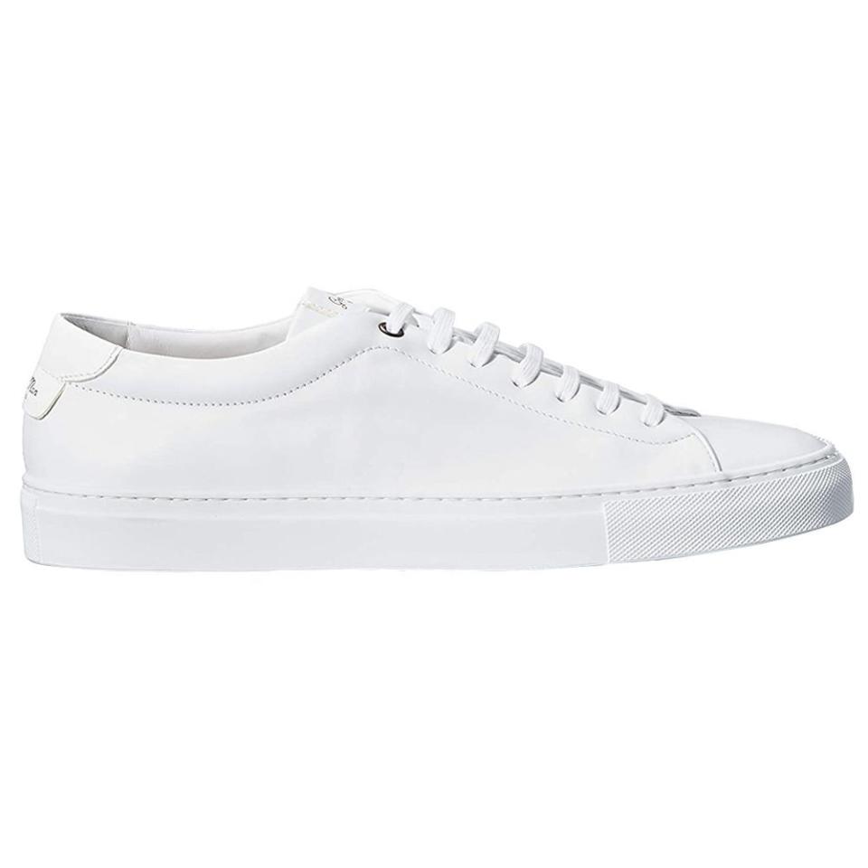 Napa Leather Edge Mono Low-Top Sneakers