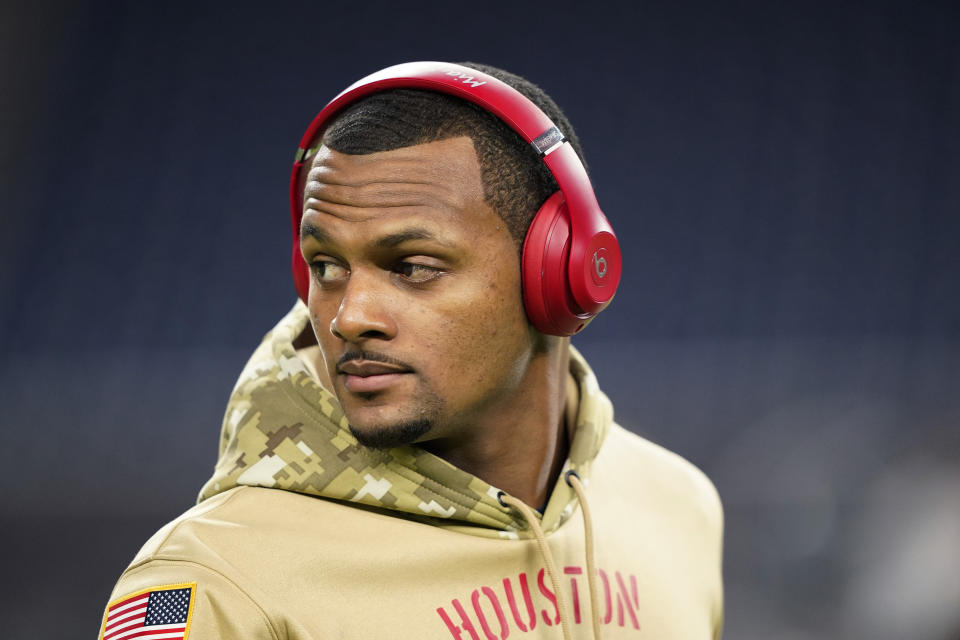 Deshaun Watson's trade to the Cleveland Browns, and the guaranteed money that comes with it, will reshape the NFL for years to come. (AP Photo/David J. Phillip)