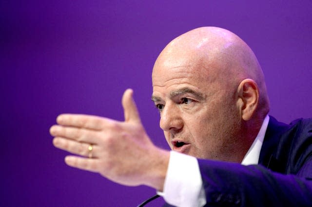 Gianni Infantino file photo