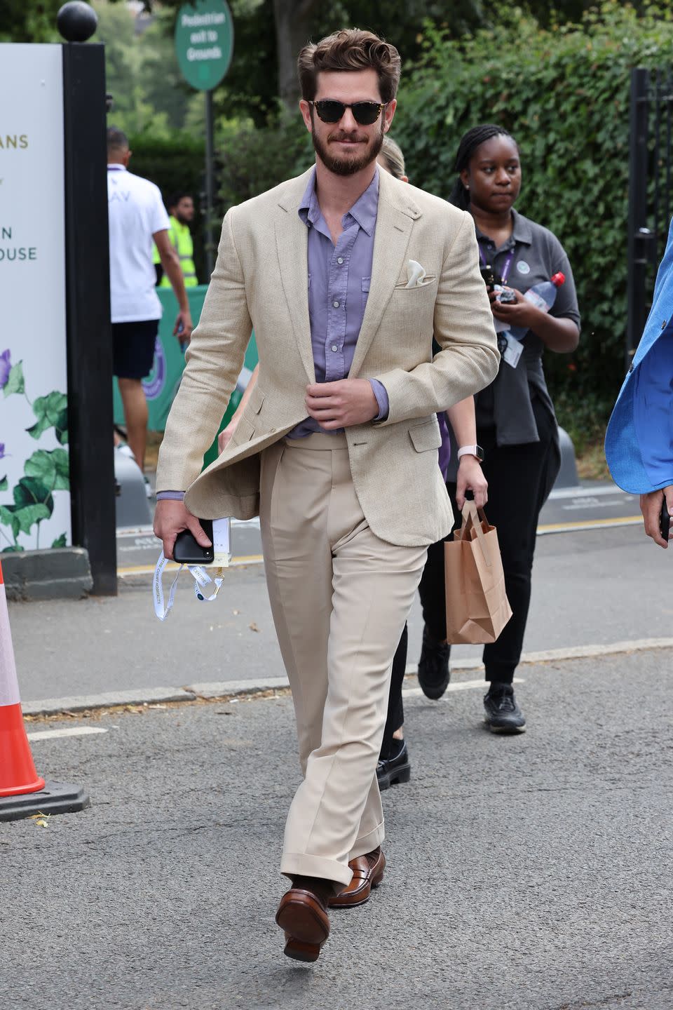 celebrity sightings at wimbledon 2023 day 14