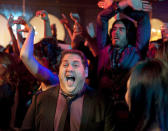 <p>Jonah Hill and Russell Brand on the run in Universal Pictures International's "Get Him to the Greek."</p>