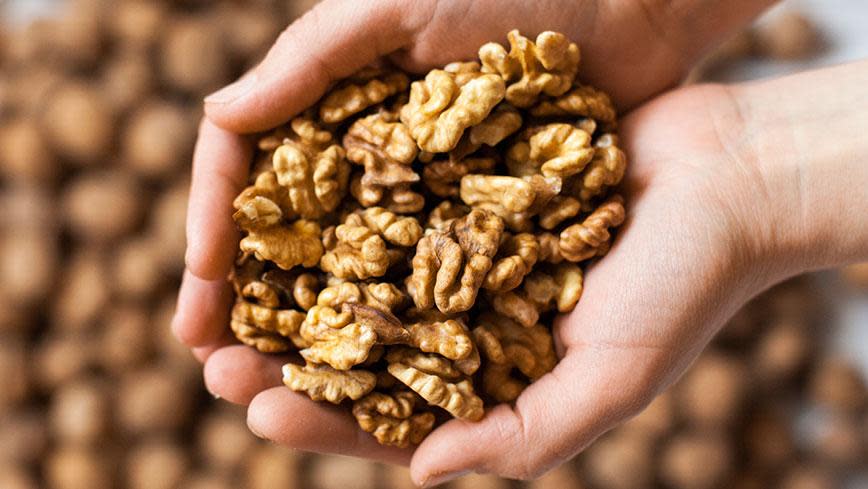 Add these into your boyfriend’s snack rotation – walnuts are a great source of L-arginine which can help with his erection.