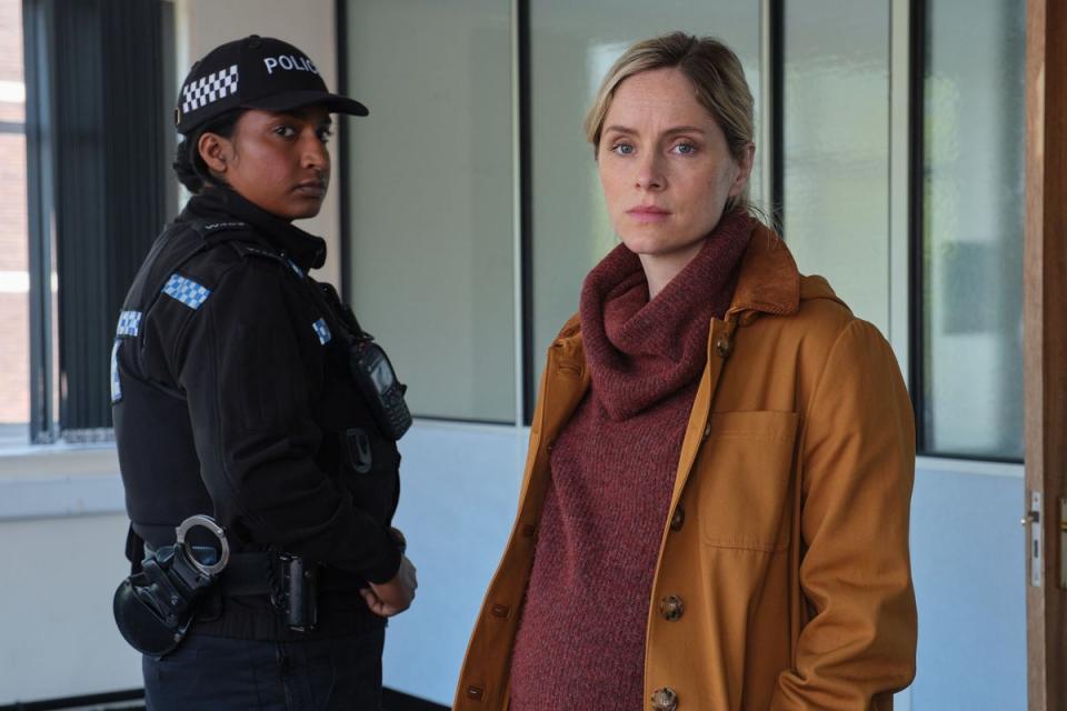 Tripti Tripuraneni as Deepa Das and Sophie Rundle as Jo Marshall (ITV)