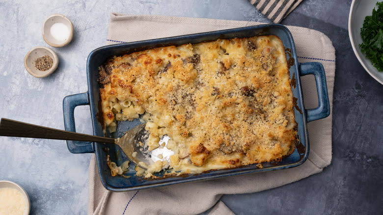 mushroom mac and cheese 