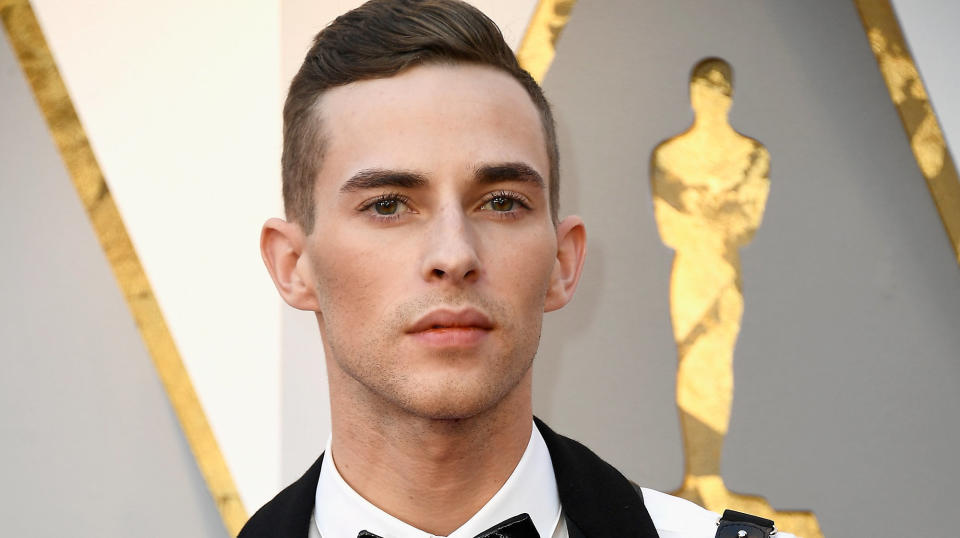 Olympian Adam Rippon's Oscar Tux And Harness Are Gold Medal-Worthy