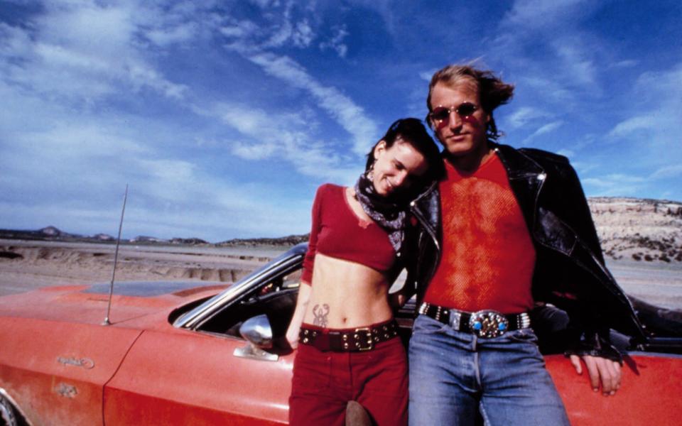 Juliette Lewis and Woody Harrelson in the 1994 film Natural Born Killers - Rex