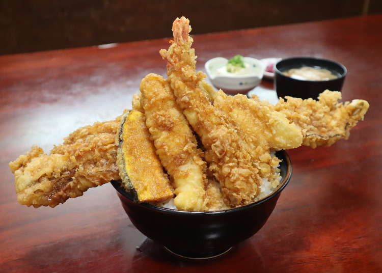 大碗白飯+炸物！東京必吃豪華巨大「天丼」～減肥明天再開始