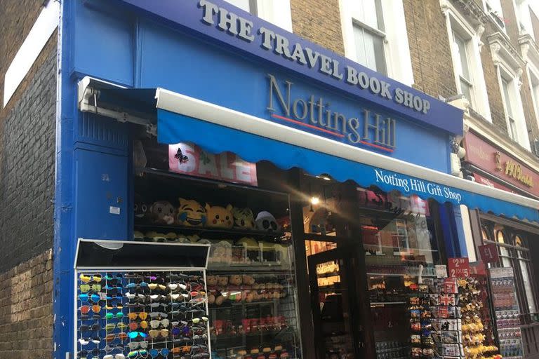 La librería de Notting Hill, ahora (LA NACION/)