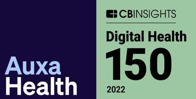Auxa Health named to the 2022 Digital Health 150 list by CB Insights