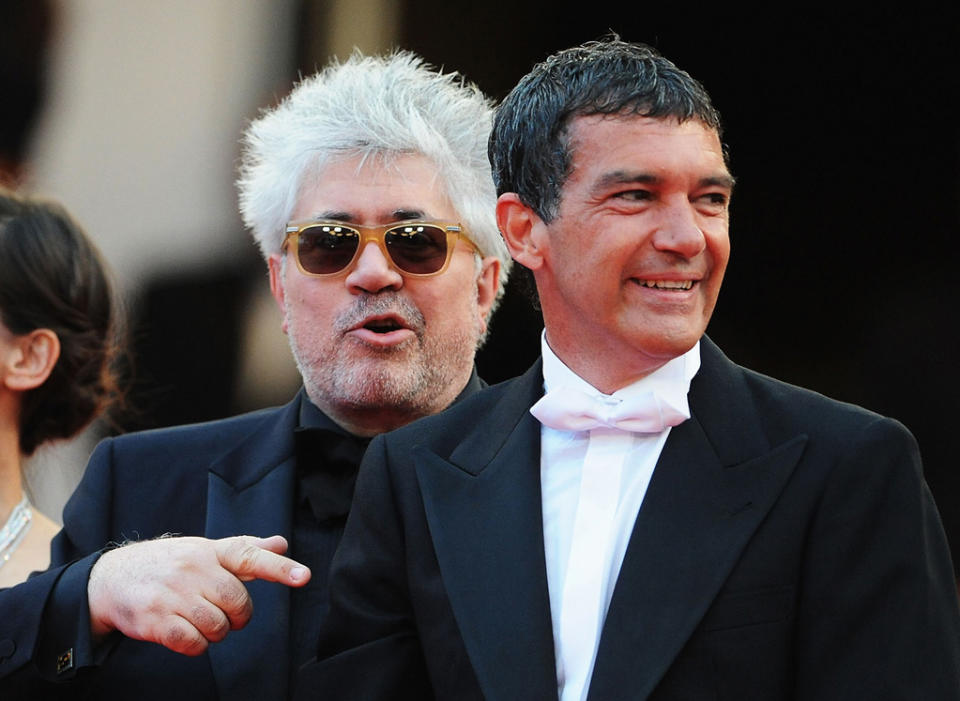 Cannes Film Festival 2011 Pedro Almodovar Antonio Banderas