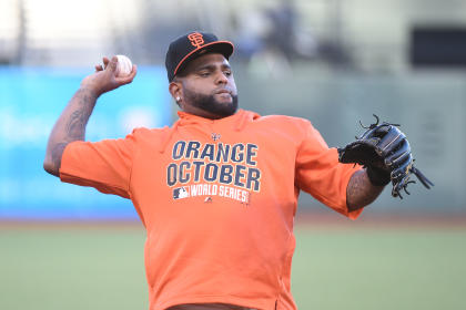 Pablo Sandoval and the Giants are 14-6 at AT&T Park in the postseason since 2010. (USA Today)