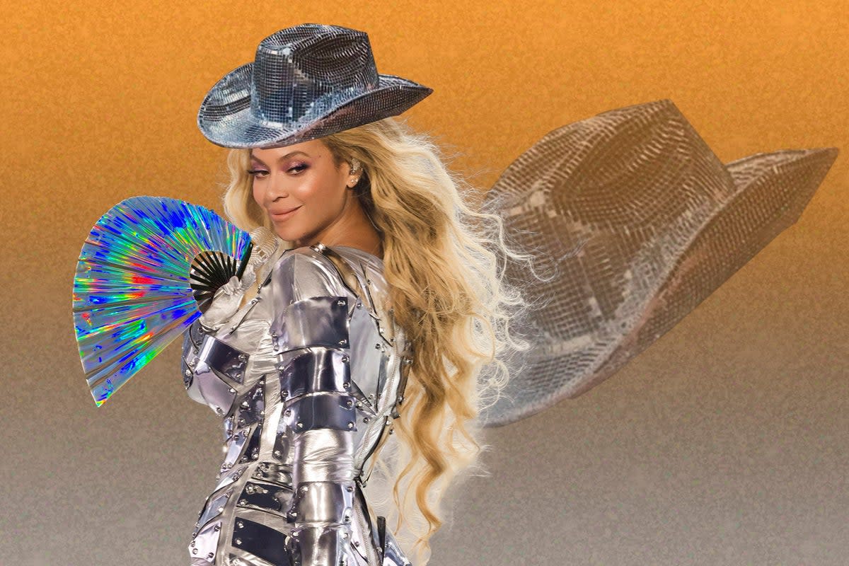For her birthday in September, Beyoncé implored her devotees to dress like “shimmering human disco balls”  (Getty Images / Erin Fritts / Abby Misbin)