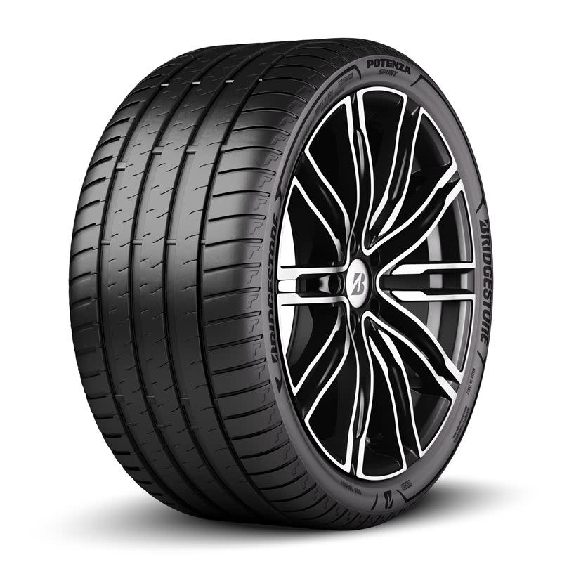 POTENZA Sport採用革新式橡膠混合技術，提升輪胎的乾濕地性能。（圖／翻攝自Bridgestone官網）