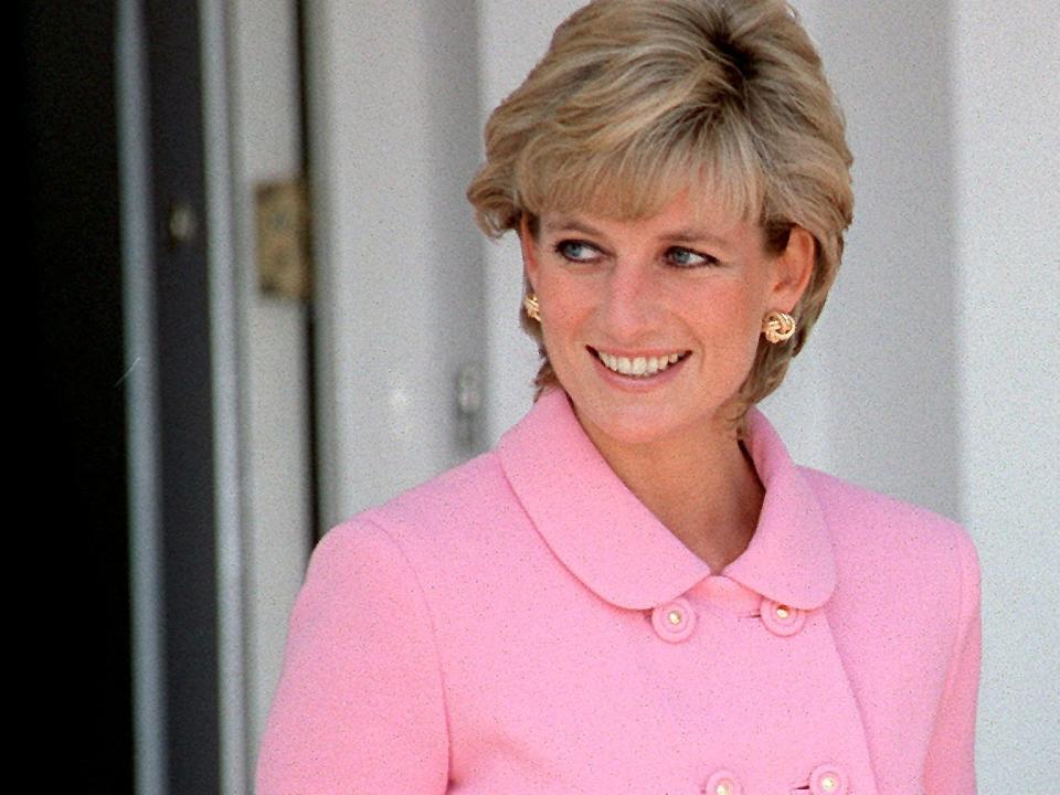 Princess Diana In Argentina in 1995.