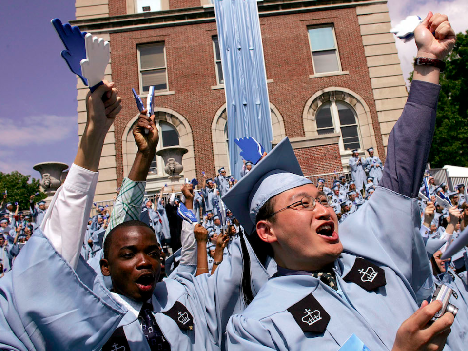 Columbia University graduation