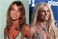 <p>Britney Spears es castaña natural, pero está enamorada del rubio. Sus tintes, sin embargo, no tienen la culpa de que ya casi no la reconozcamos. (Foto: Getty Images / AP). </p>