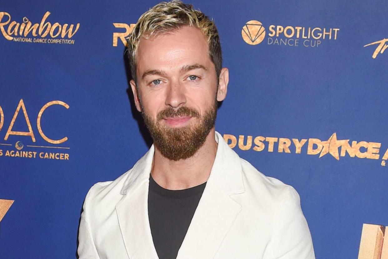 <p>Gilbert Flores/Variety via Getty</p> Artem Chigvintsev at the 2023 Industry Dance Awards held at Avalon Hollywood on October 18, 2023 in Los Angeles, California.