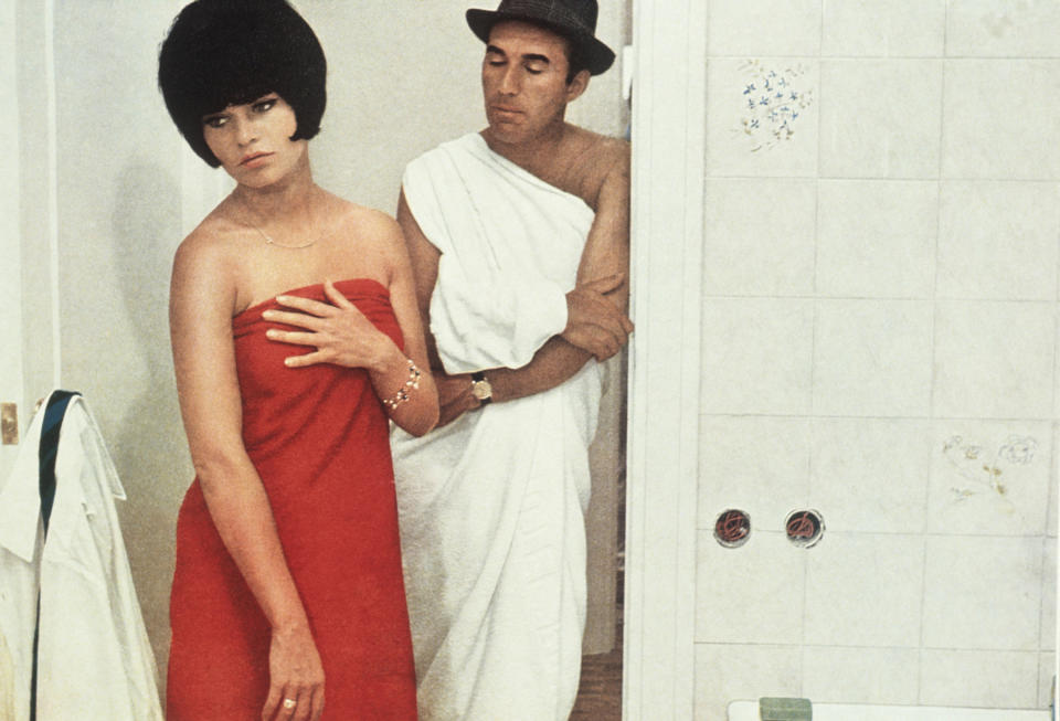 CONTEMPT, (aka LE MEPRIS), from left: Brigitte Bardot, Michel Piccoli, 1963