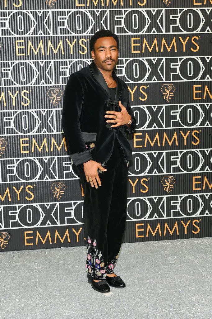 donald glover at the 75th primetime emmy awards held at the peacock theater on january 15, 2024 in los angeles, california photo by michael bucknervariety via getty images