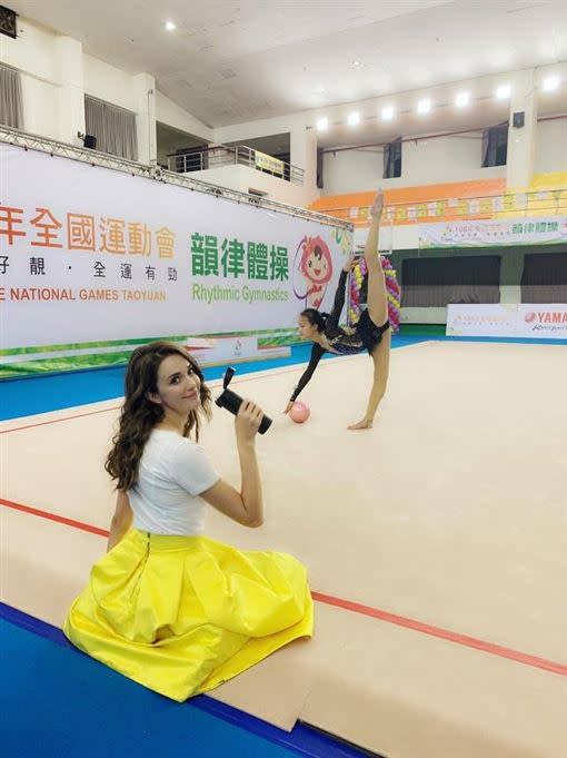 瑞莎培育台灣體操選手不遺餘力。（圖／翻攝自臉書）