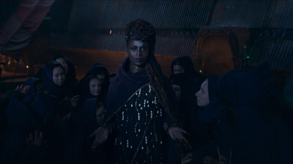 Mother Aniseya (Jodie Turner-Smith) in "The Acolyte."