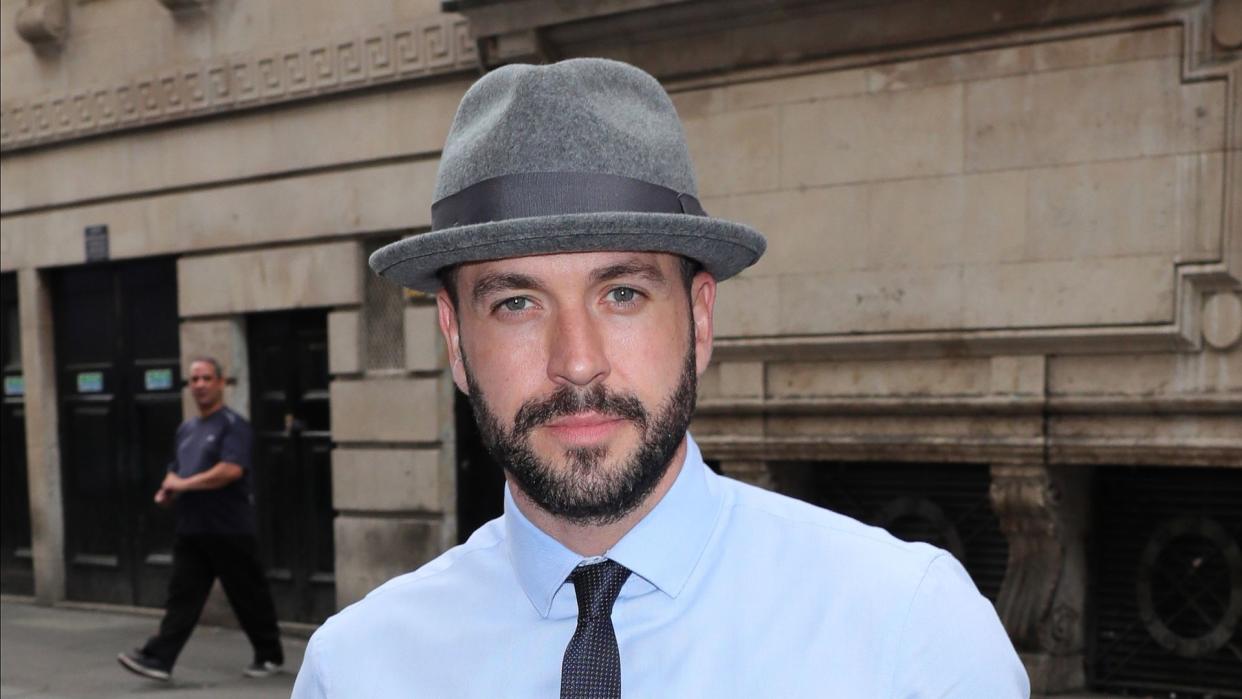 Shayne Ward attending The Paul Strank Charity Summer Party on July 11, 2019