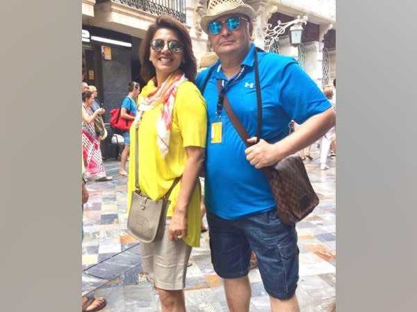 Neetu Kapoor and Rishi Kapoor (Image source: Instagram)