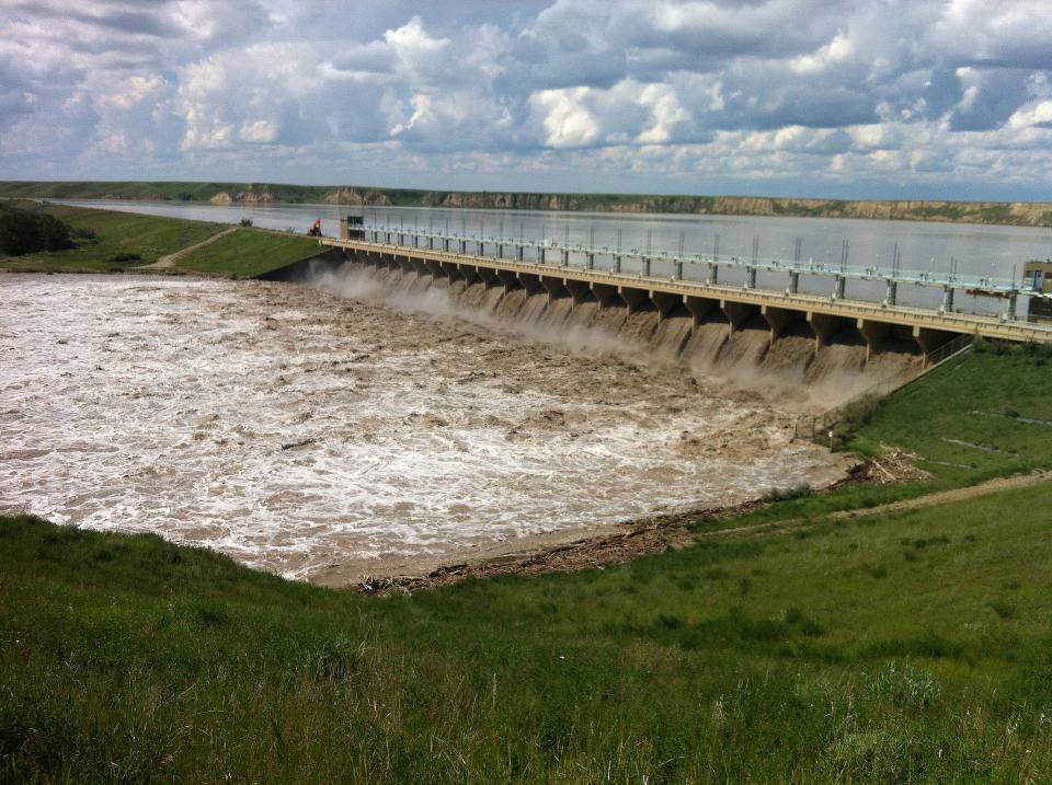 Bassano Dam June 23, 2013