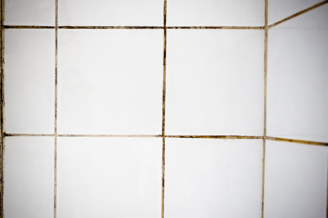 Try This Shower Grout Cleaning Trick: Cotton Balls