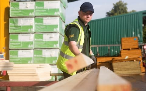 Building supplies - Credit: Neil Hall/Reuters