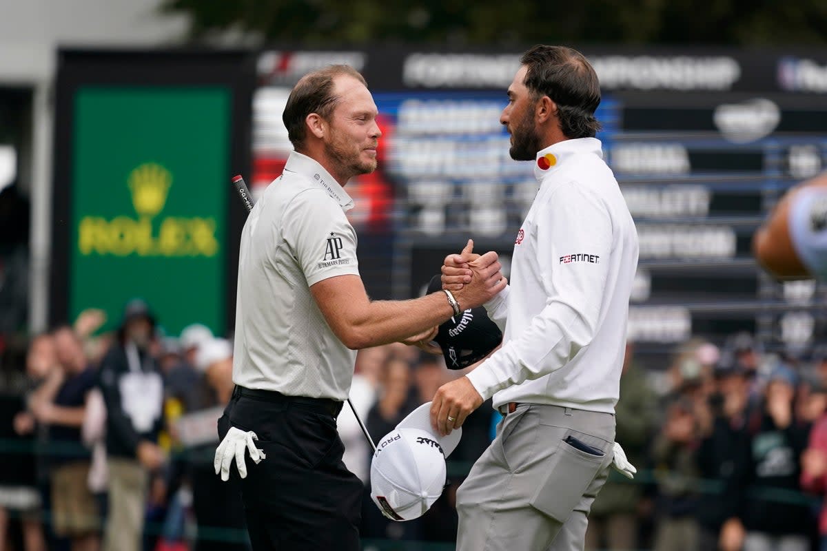 Homa chipped in on the final hole before Willett three-putted from close range (AP)