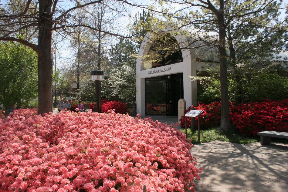 This undated photo provided by the Tulsa Regional Chamber shows the Gilcrease Museum in Tulsa, Okla. The museum houses an expansive collection of art from the American West and an array of Native American artifacts. The museum was created from the private collection of Tulsa oilman Thomas Gilcrease. (AP Photo/Tulsa Regional Chamber, Don Sibley)