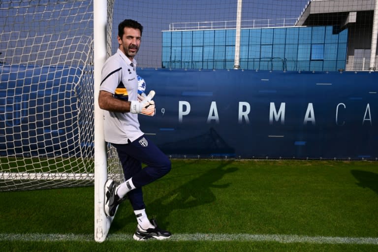 Gianluigi Buffon, fotografiado en Parma el 27 de octubre de 2022, en su etapa como jugador del equipo de fútbol italiano (Miguel Medina)