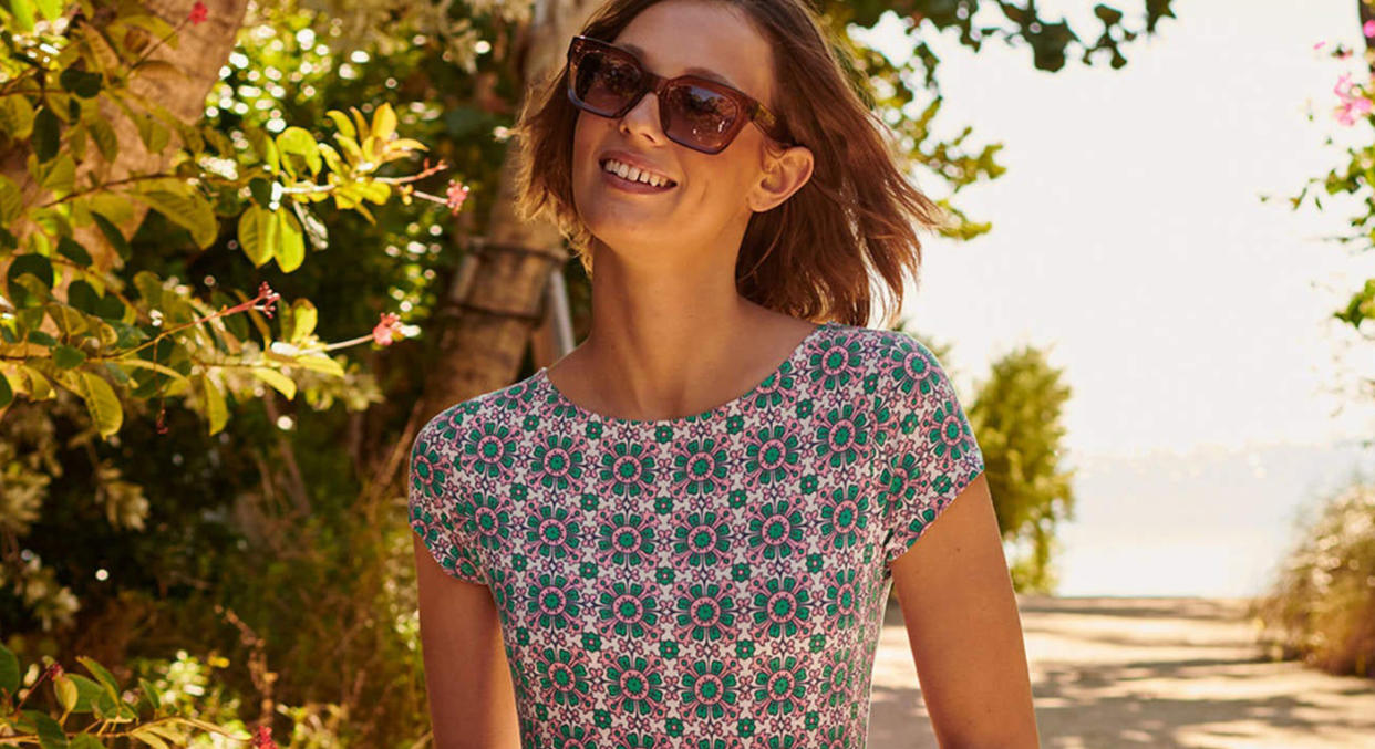 This versatile Boden dress has received our seal of approval for dress of the day.  Here's why... (Boden)