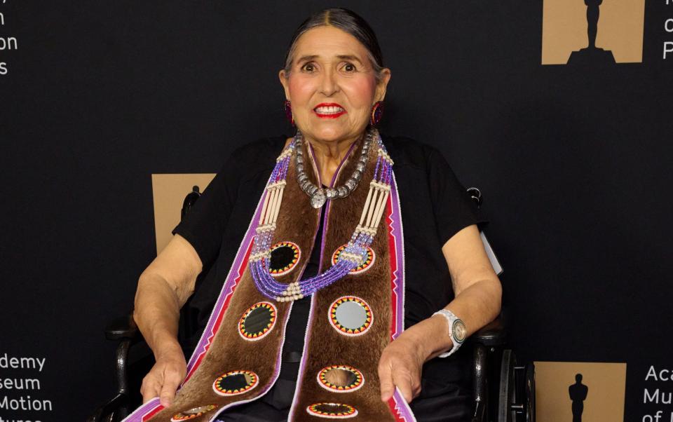 'An Evening with Sacheen Littlefeather' in Los Angeles in 2022 - Rob Latour/Shutterstock