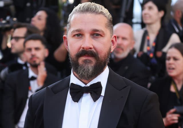 <p>Mike Marsland/WireImage</p> Shia LaBeouf attends the "Megalopolis" Red Carpet at the 77th annual Cannes Film Festival on May 16, 2024.