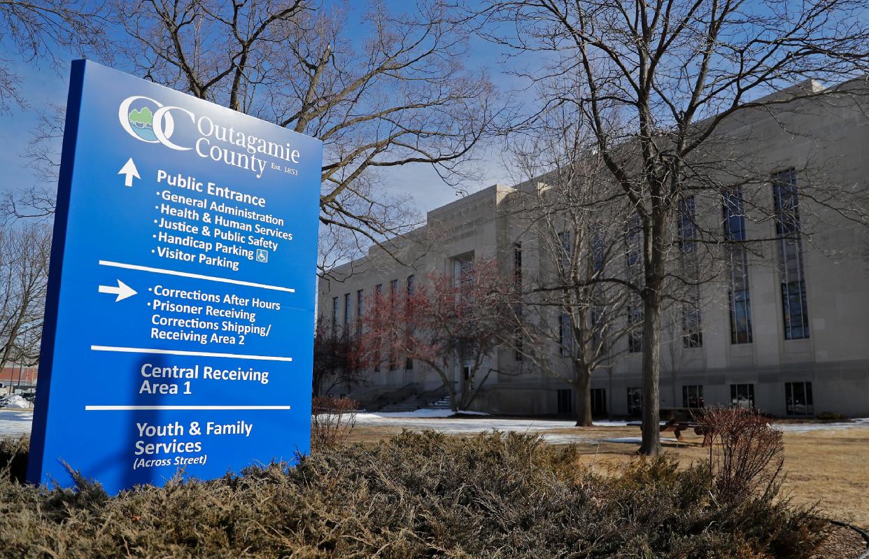 The Outagamie County Government Center on March 10 in Appleton. Wm. Glasheen USA TODAY NETWORK-Wisconsin