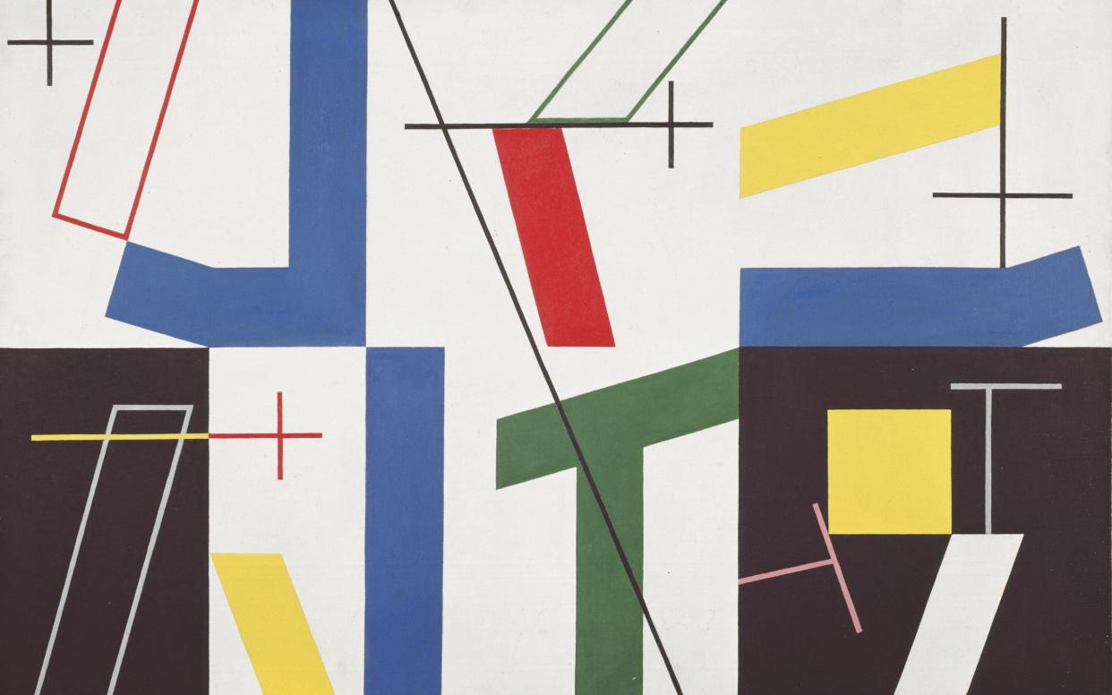 Sophie Taeuber Arp's Six Spaces with Four Small Crosses (1932) - Kunstmuseum Bern
