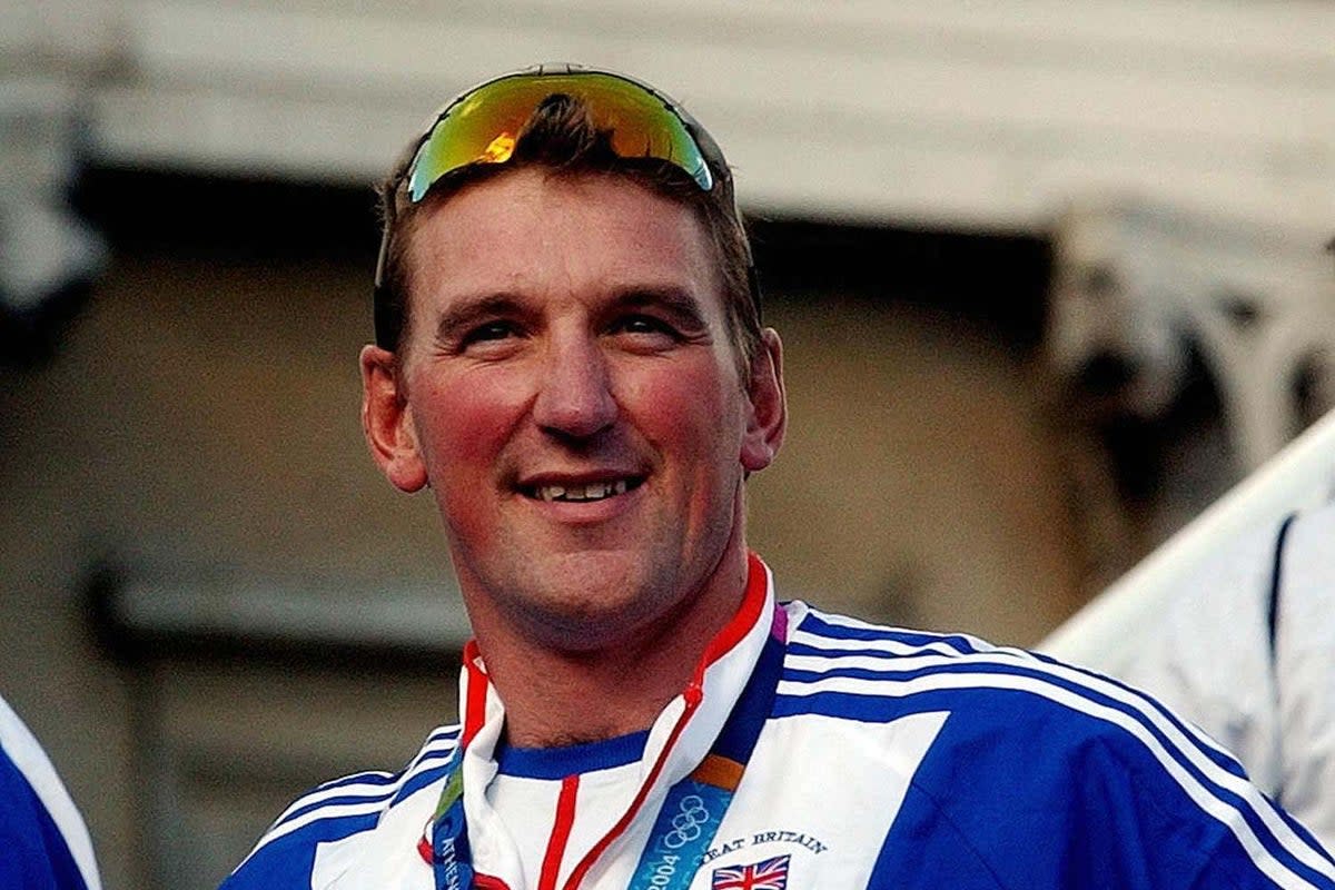 Four-time Olympic gold medallist Matthew Pinsent announced his retirement from rowing three months after his final triumph in Athens in the coxless fours (Tim Ockenden/PA). (PA Archive)