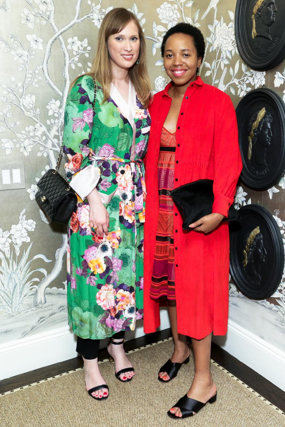 Designer Paloma Contreras and Naomi Mdudu, founder of The Lifestyle Edit Media