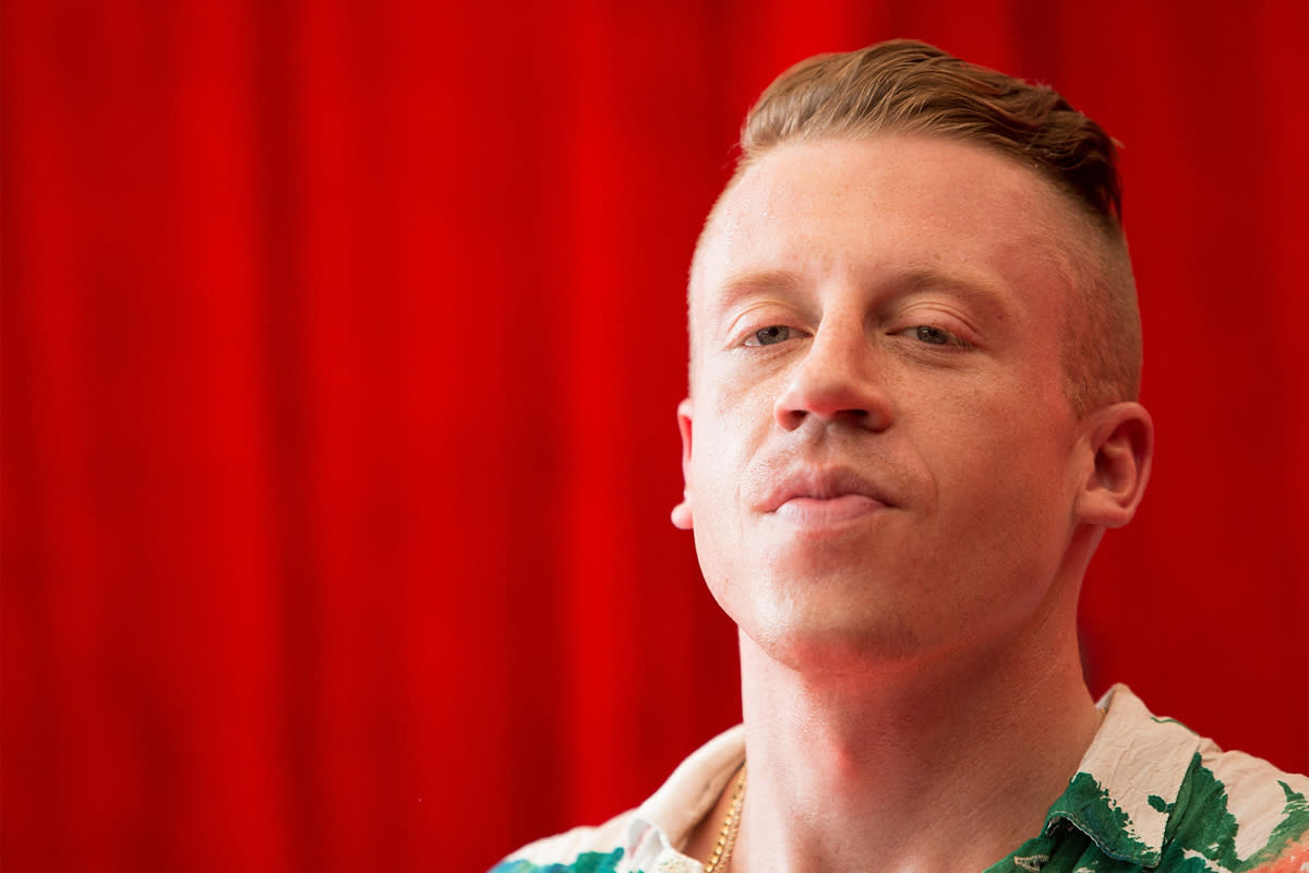 Rapper Macklemore said he stopped wearing this haircut, which is associated with the white nationalist movement. (Photo: Getty Images)