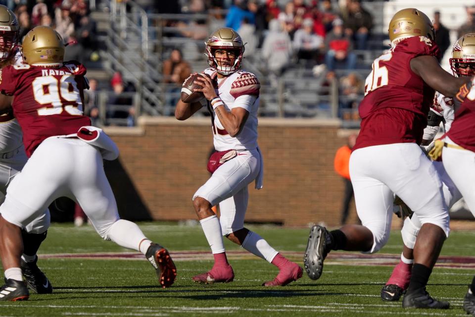 With 13 touchdowns and no turnovers in FSU's last five games, quarterback Jordan Travis' growth has been a big part of the Seminoles' resurgence.