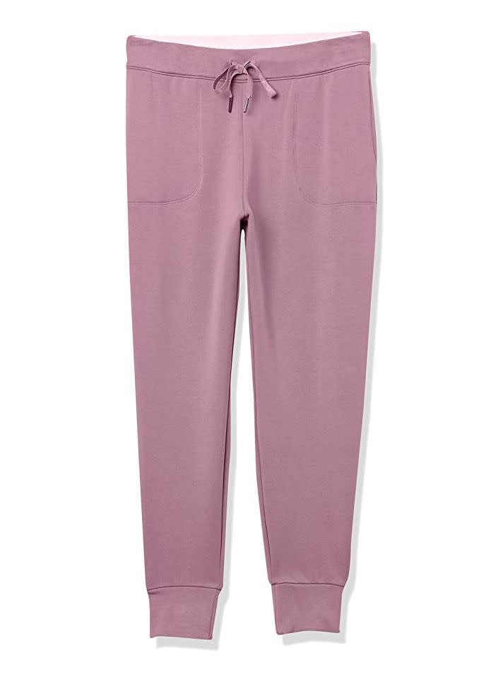 4) Cloud Soft Fleece Jogger Yoga Sweatpants