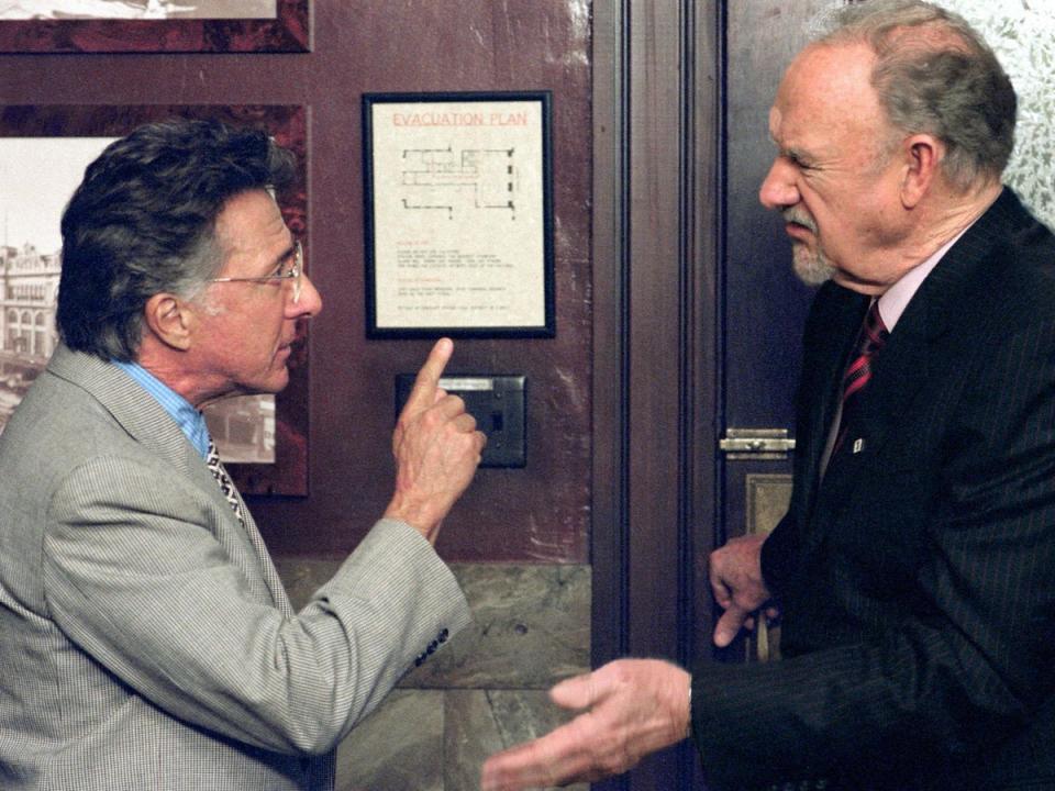 Dustin Hoffman and Gene Hackman in ‘Runaway Jury’ (Netflix)