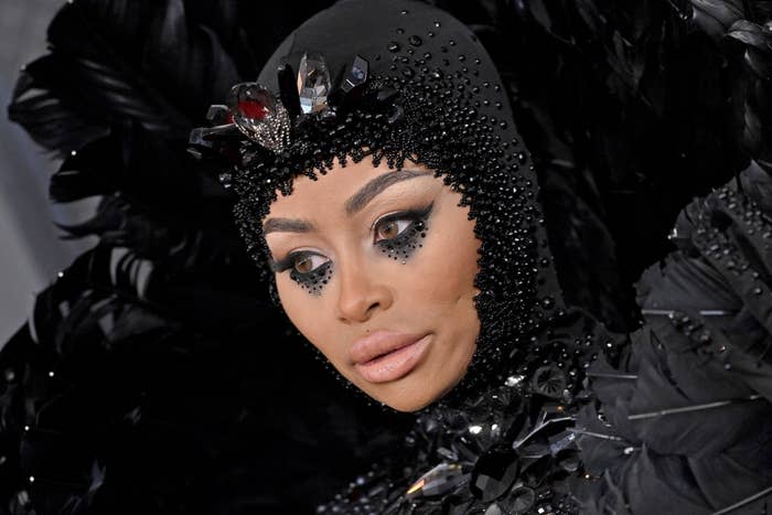 Closeup of Blac Chyna