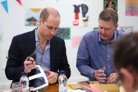 Prince William Says Prince George Knows He's 'Useless' at Crafts