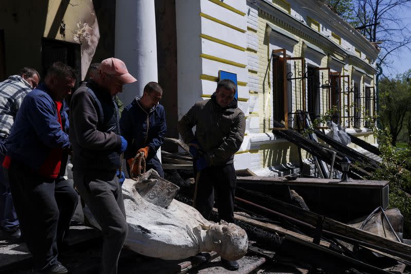 Russia's attack on Ukraine continues, in Kharkiv