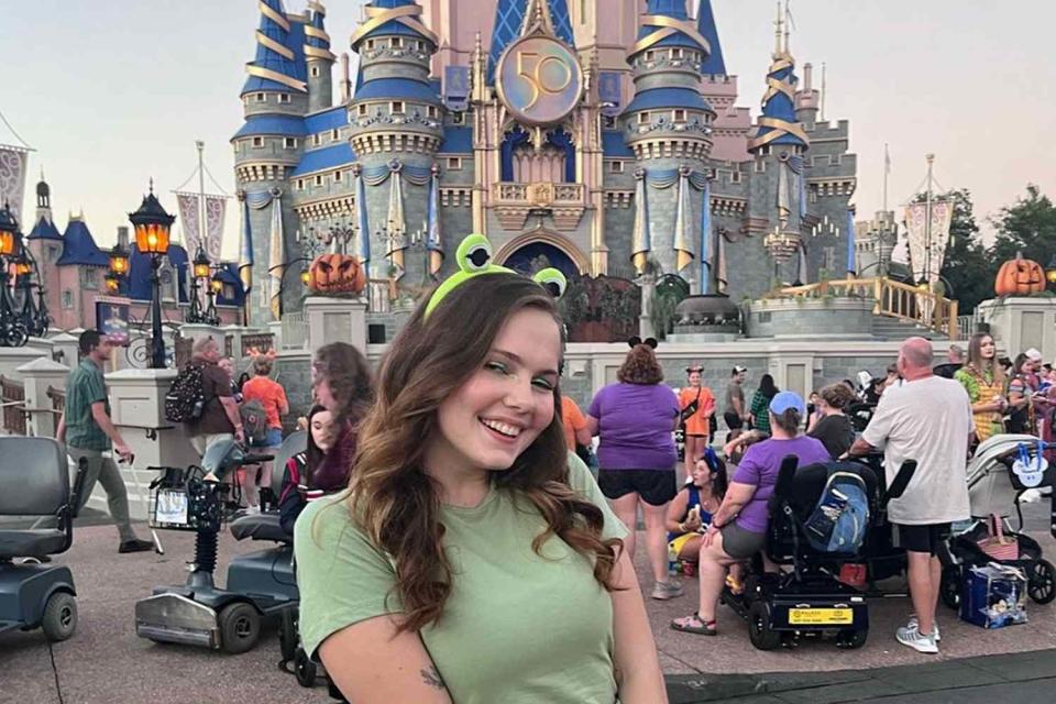 <p>Natasha Caudill</p> Natasha Caudill at Walt Disney World® Resort.