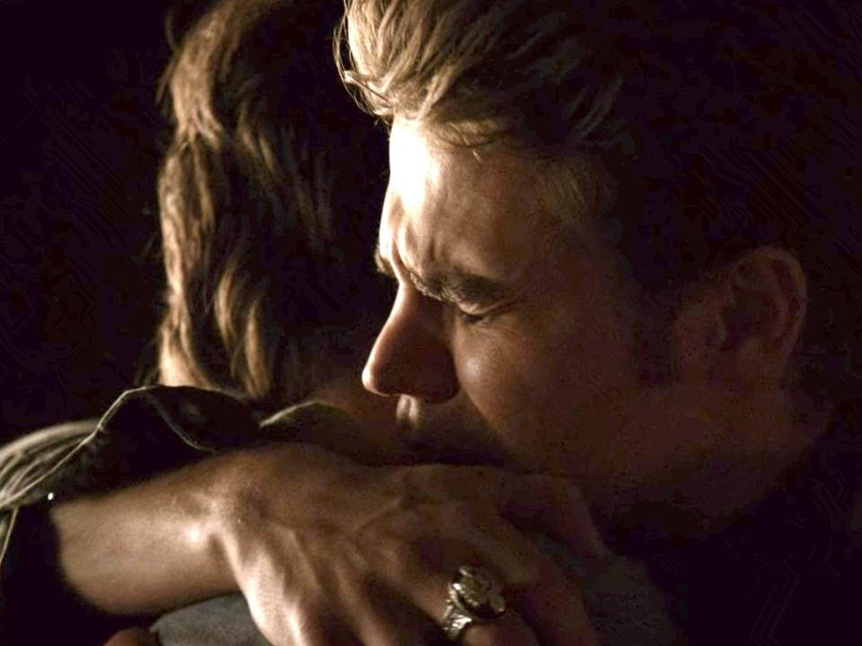 the vampire diaries 605 damon stefan hug